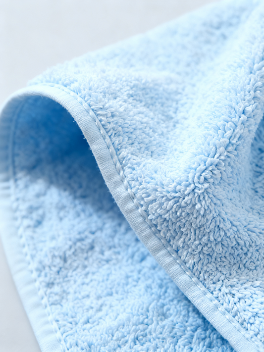 Organic Baby Washcloth (Sky)