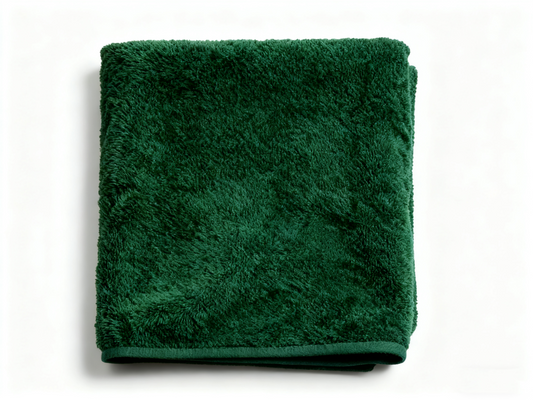 Organic Plush Towels (Green)