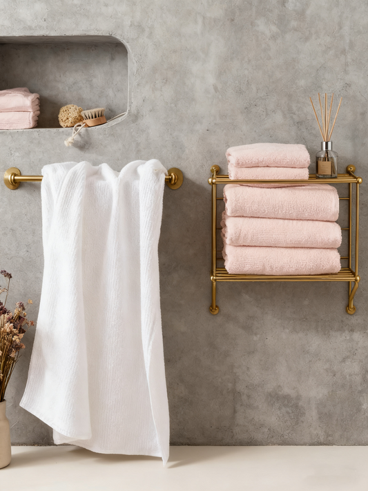 Waffle Towels (Light Pink)