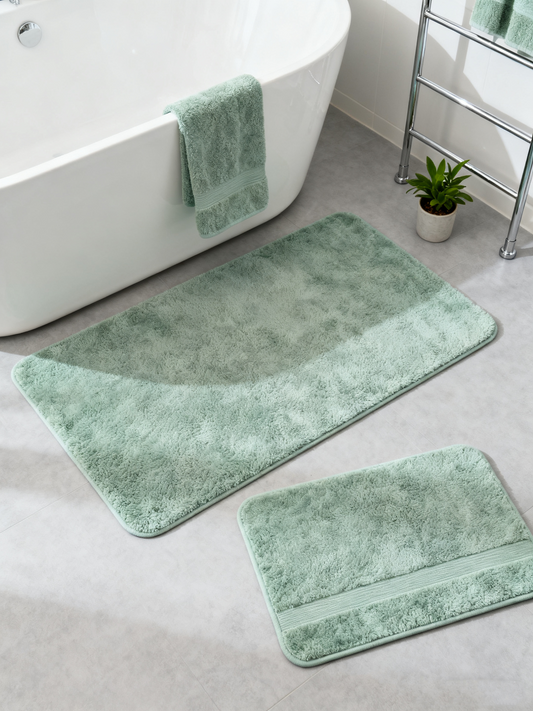 Organic Plush Tub Mat (Sage)