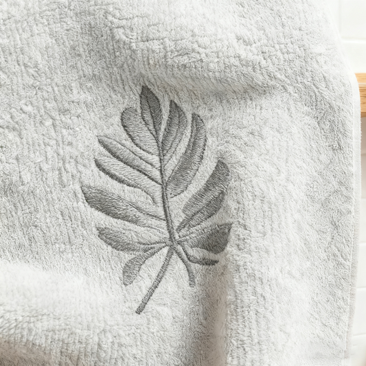 Organic Hooded Baby Towel (Sky)