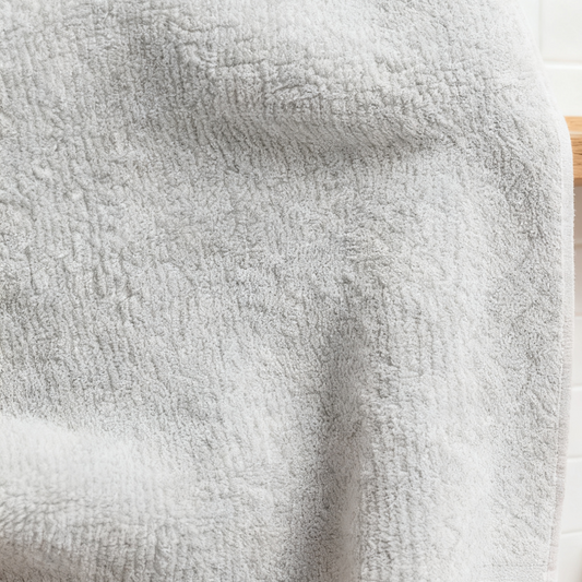Organic Hooded Baby Towel (Sky)