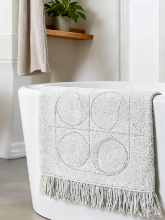 Natural Charming Organic Bath Rug