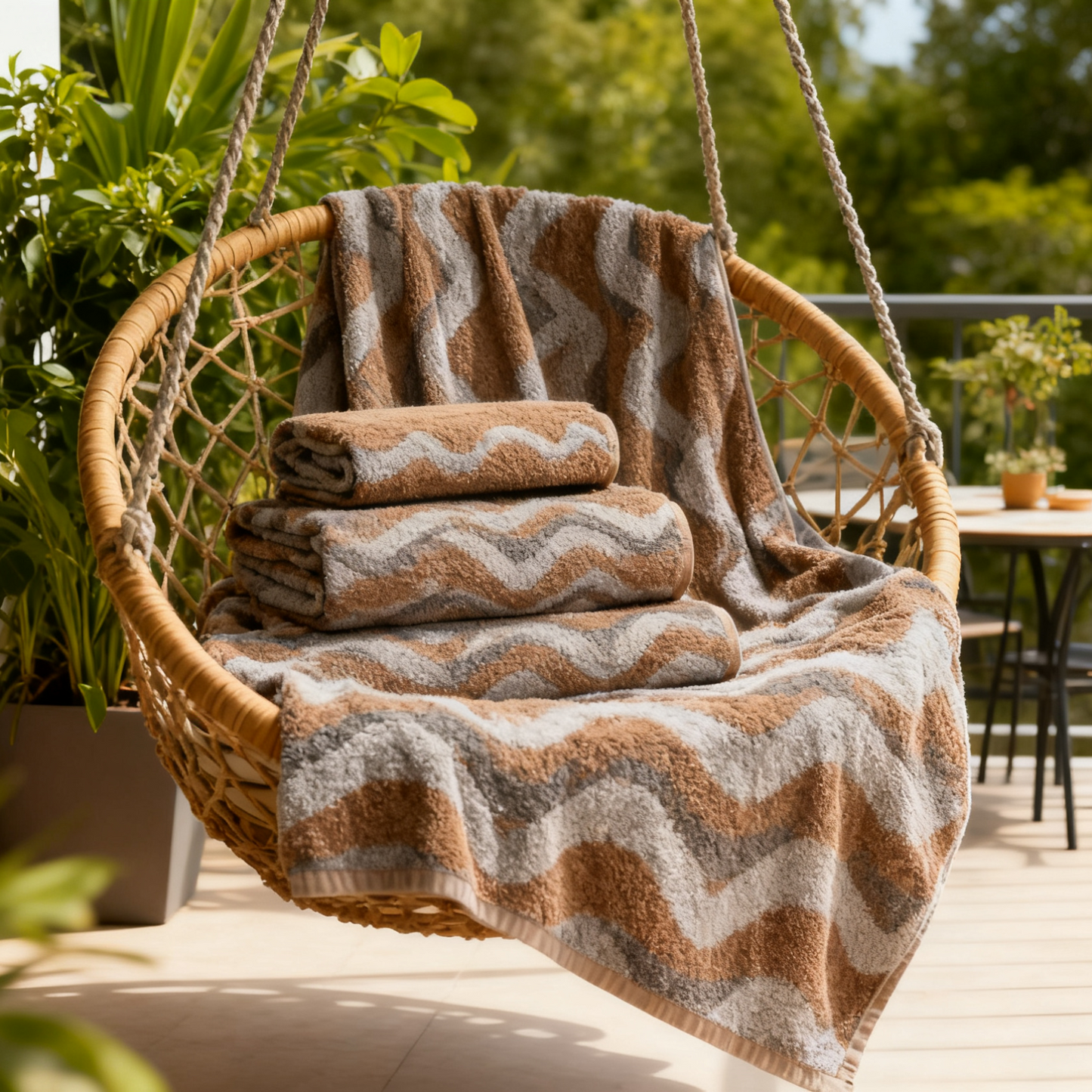 Organic Cotton Soft Resort Towels